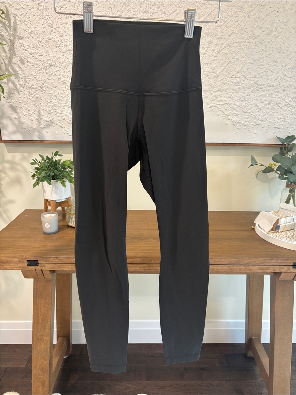 lululemon graphite grey align leggings 25”